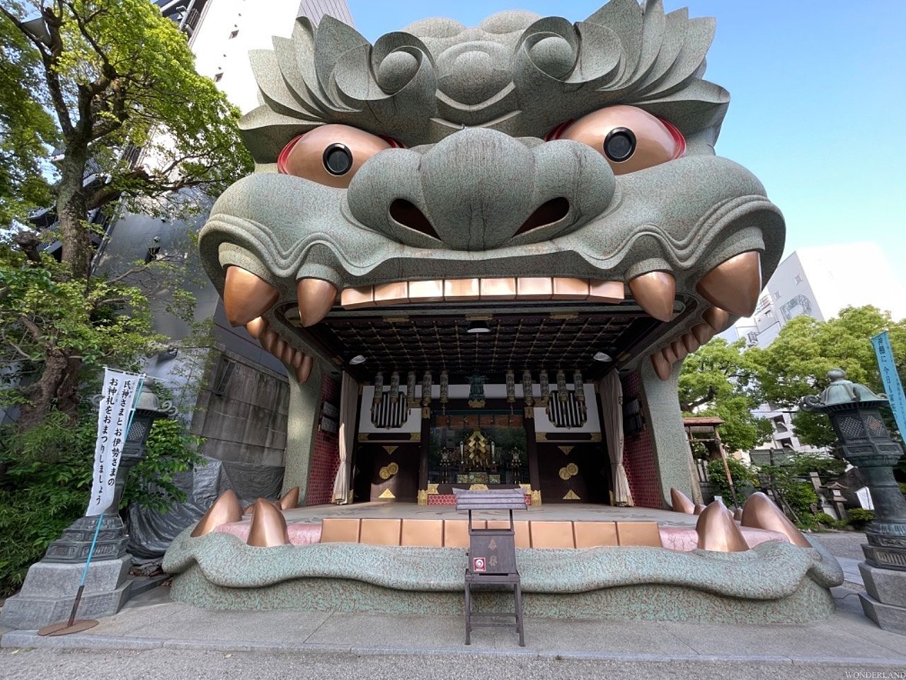 パワースポット！難波八阪神社！