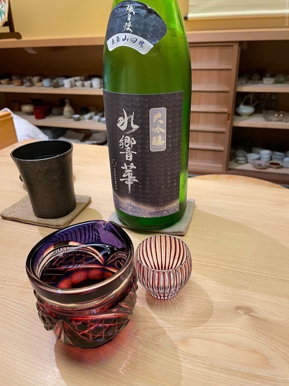いろいろな日本酒、違う銘柄を楽しみました