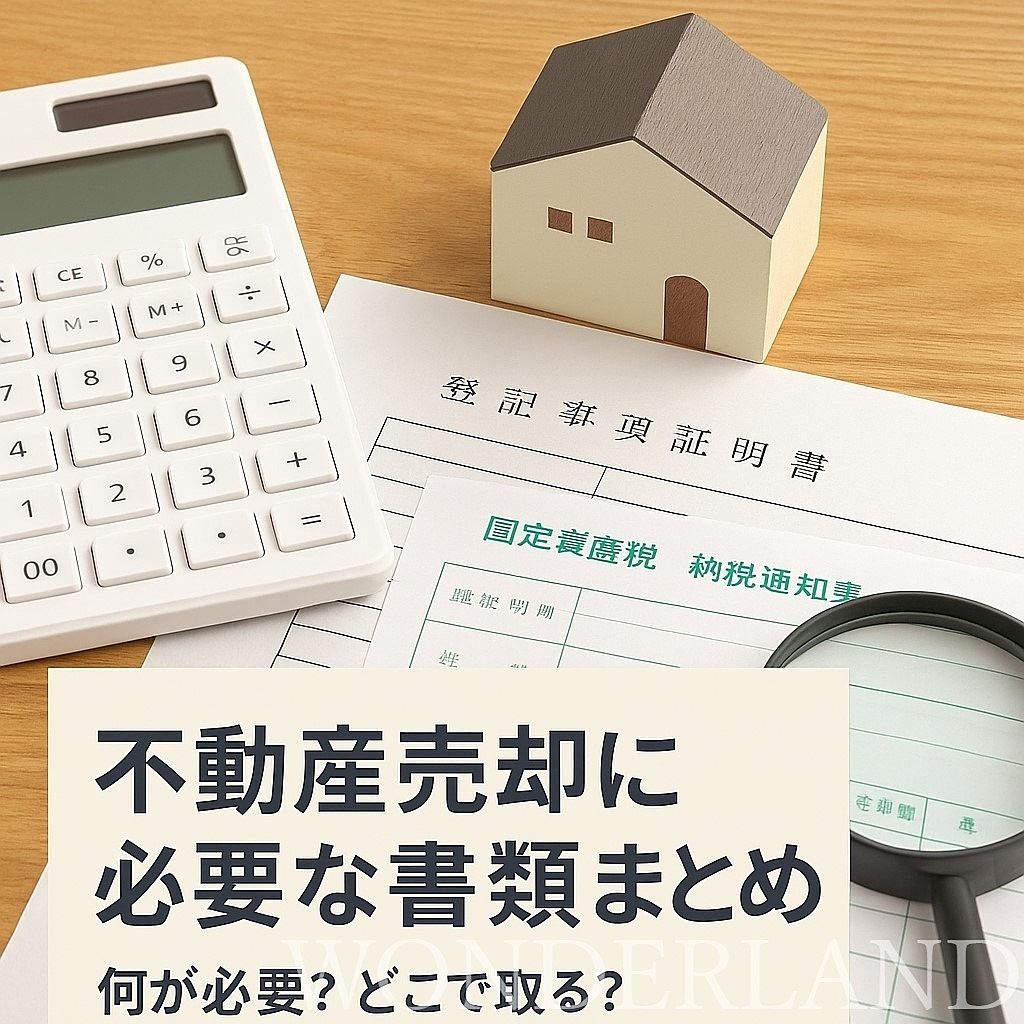 不動産売買に必要な書類まとめ　～何が必要？どこで取る？～