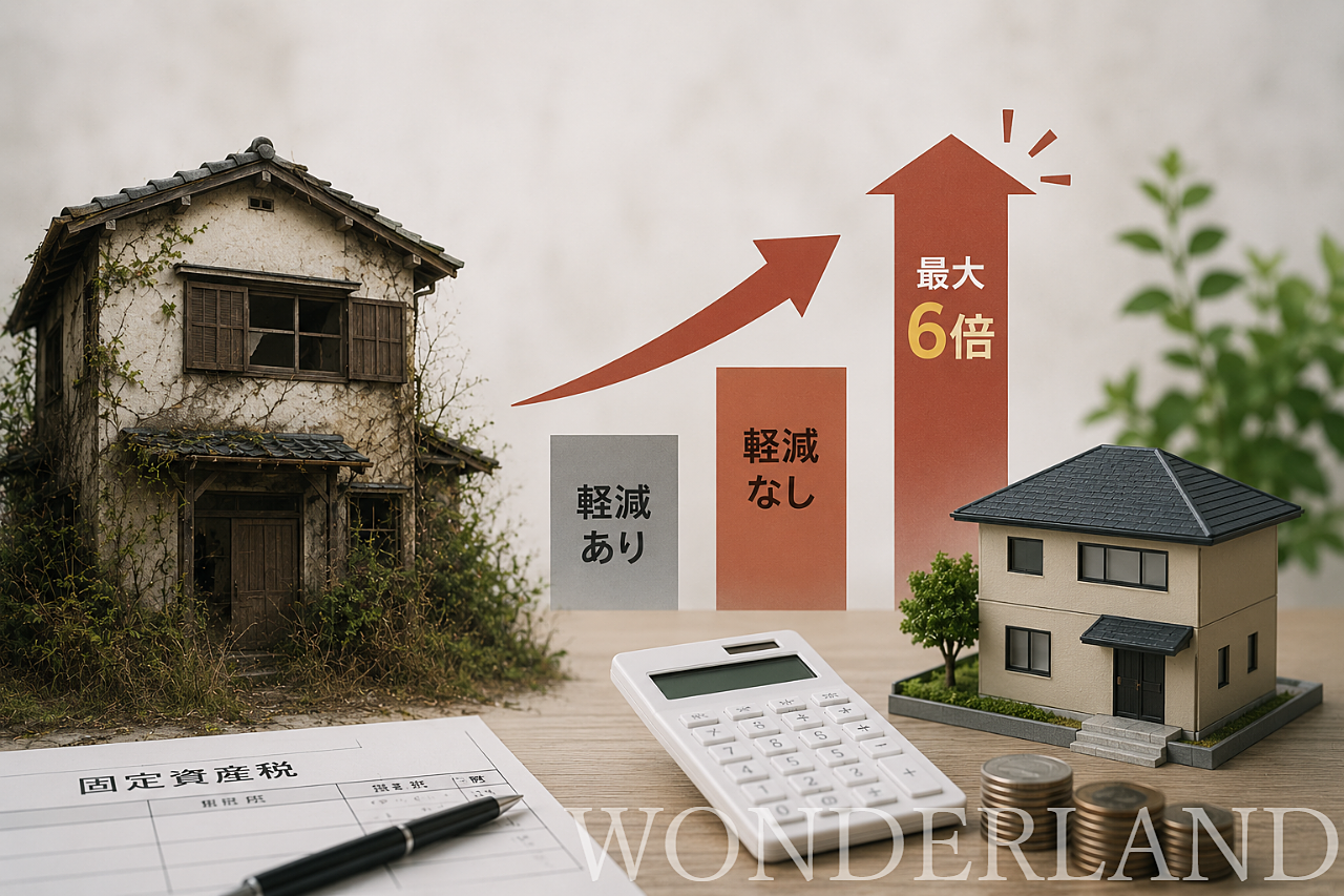 相続した空き家、放置するとどうなる？～固定資産税が上がる仕組みを知っておく～