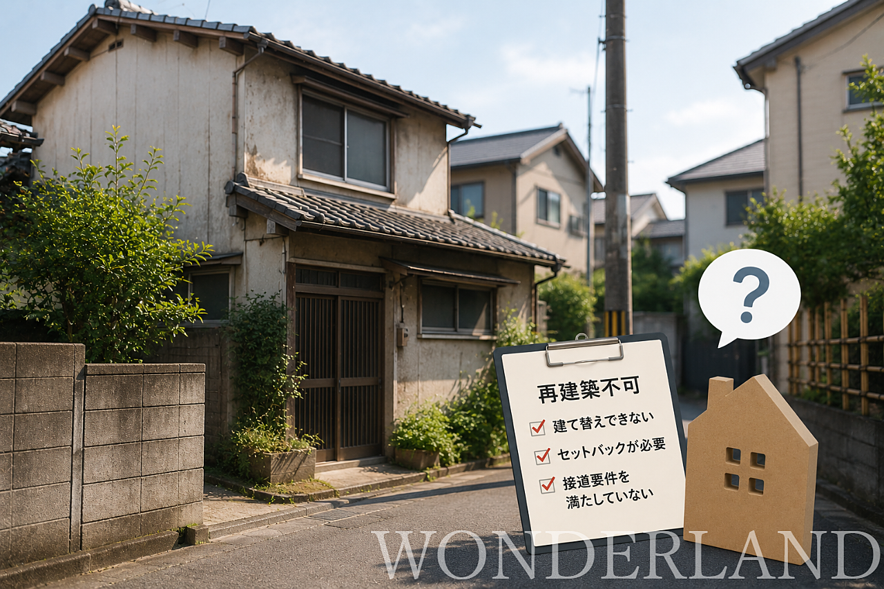 再建築不可物件を相続したら～そのまま貸す・売る、建て替えできない理由～